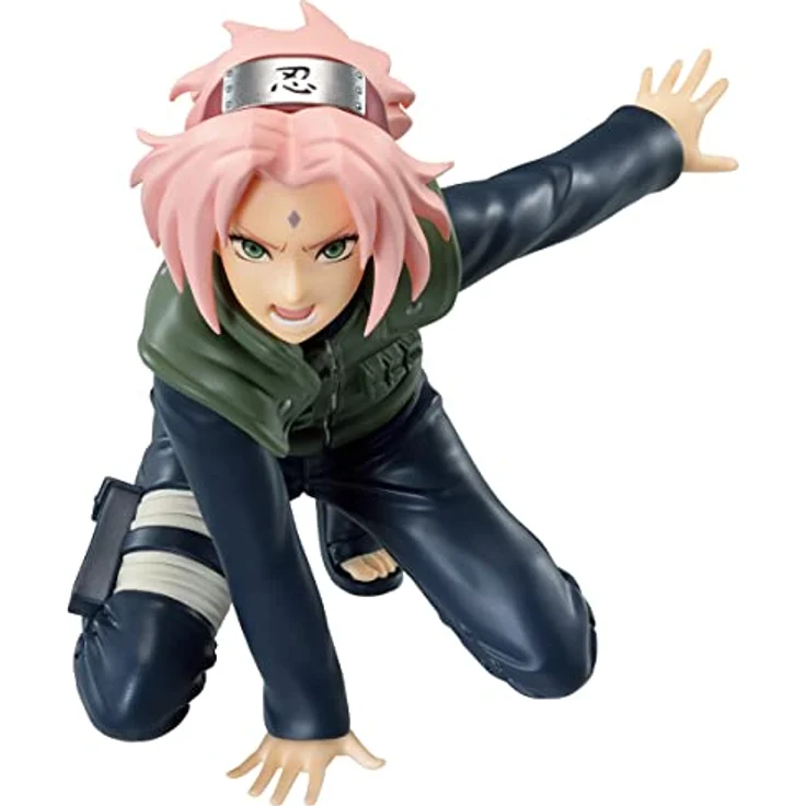 Banpresto NARUTO SHIPPUDEN - Haruno Sakura - PVC Sammelfigur, 9 cm, detailreiche Ausführung – Bild 4