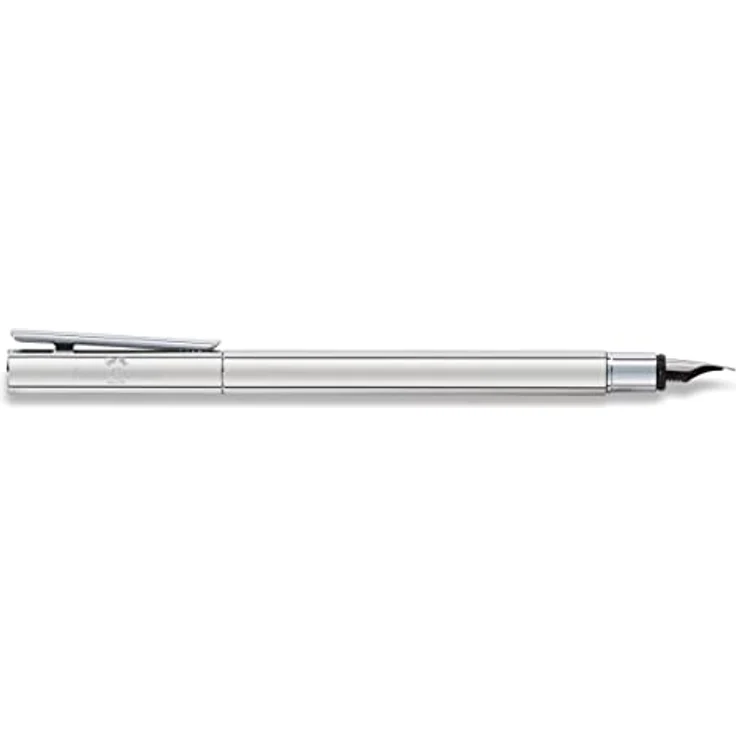 Faber-Castell Füllfederhalter Neo Slim, Edelstahlfeder Breite M, Metallgehäuse mit matter Oberfläche – Bild 3