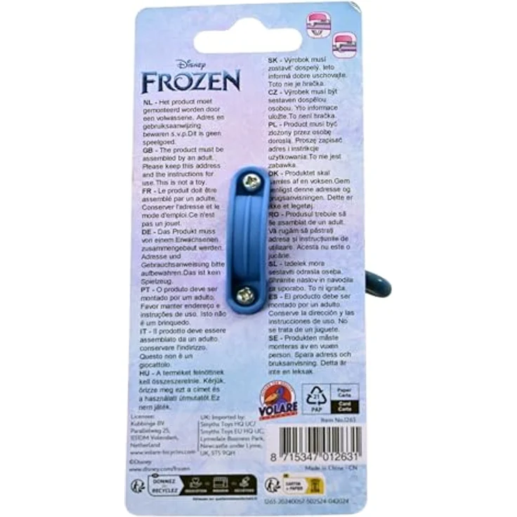 Disney Frozen Fahrradklingel Kinder Mädchen Fahrradglocke Schelle in strahlenden Farben – Bild 3