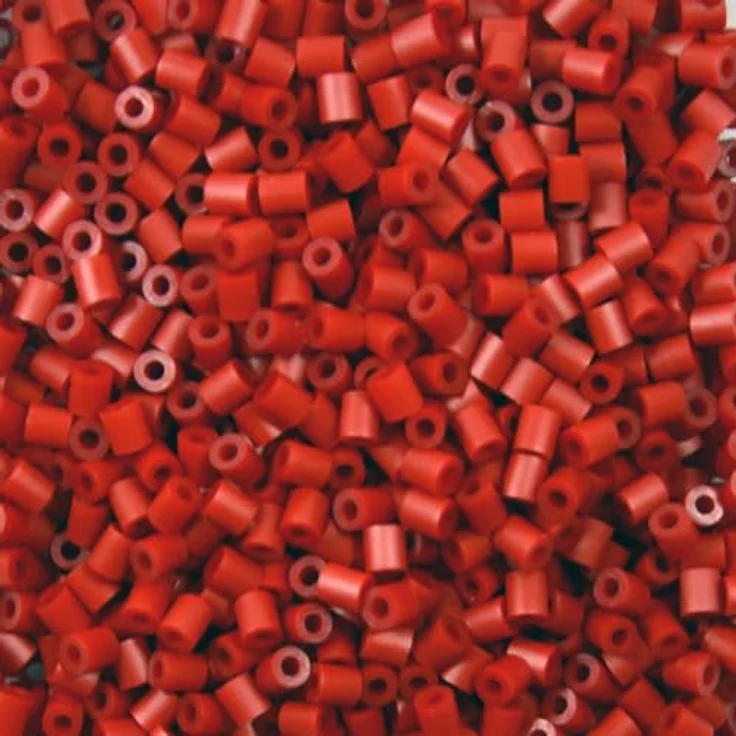 Hama Bügelperlen Beutel mit 1000 Bio Midi-Bügelperlen mittelrot – Bild 3