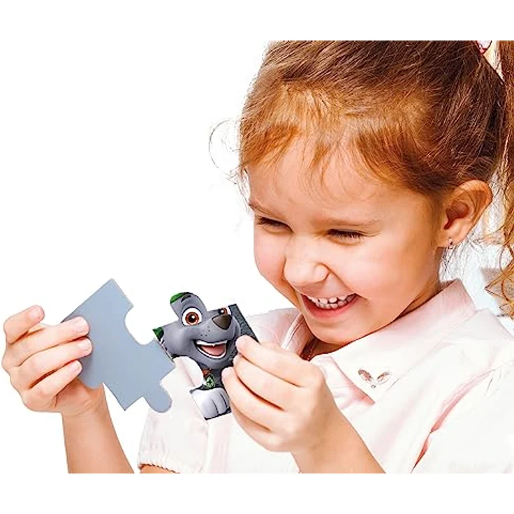 Clementoni 23753 Maxi Paw Patrol Puzzle 104 Teile ab 4 Jahren, farbenfrohes Kinderpuzzle mit extra großen Puzzleteilen, Geschicklichkeitsspiel für Kinder – Bild 5