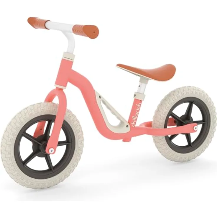 Chillafish Charlie Sport 12" Laufrad für Kleinkinder – Ultraleichtes Balance Bike mit verstellbarem Sitz, Lenker und pannensicheren Reifen, CPCH01FOR