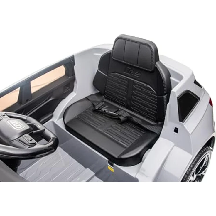 OTTO Elektro-Kinderauto Kinderfahrzeug - Elektro Auto "Audi RS6" - lizenziert - 12V7AH Akku, Schwarz, Weiss, Pink, Ledersitz, EVA Reifen – Bild 6