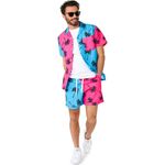 OppoSuits Sommer Kombi Parallel Palm (XXL), Kostüm mit Palmenmuster für besondere Anlässe