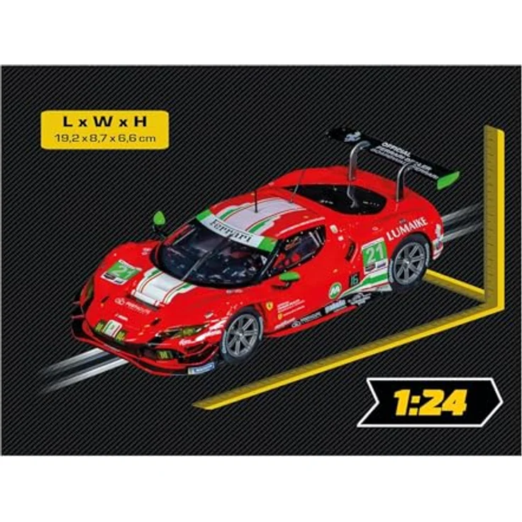 Carrera DIGITAL 132 Full Throttle, Slotracing-Set mit 8 Meter Streckenlänge, inkl. Lamborghini Huracán GT3 Evo2 und Porsche 911 GT3 R, Wireless Controller, für bis zu 6 Fahrer – Bild 4