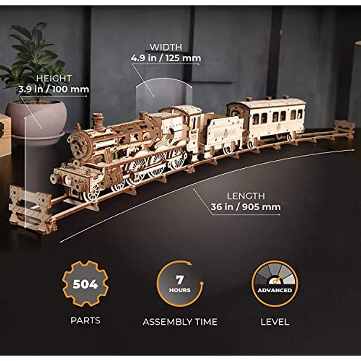 Ugears Harry Potter: Hogwarts Express – Bild 3