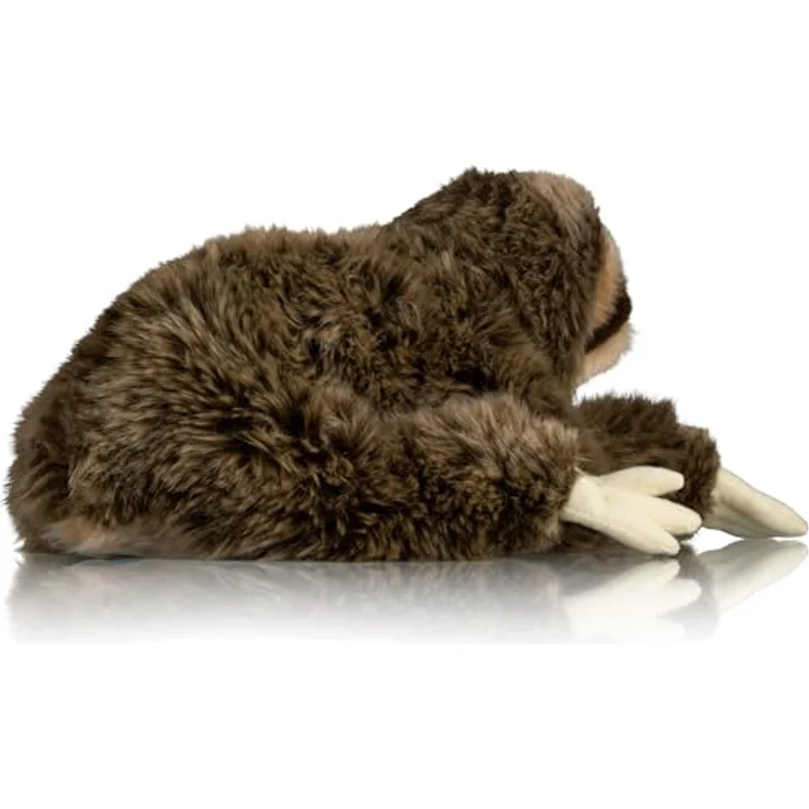 Freek Vonk x BRESSER Kuscheltier FREEK VONK x BRESSER Faultier Lukas, Plüschtier mit recycelten Materialien, Waschmaschinenfest bis 30°C, 32 cm, braun – Bild 6