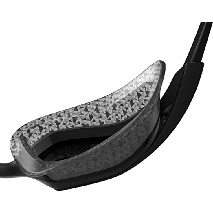 Speedo Unisex Erwachsene Aquapulse Pro Mirror Schwimmbrille, Schwarz/Gold, Einheitsgröße – Bild 4