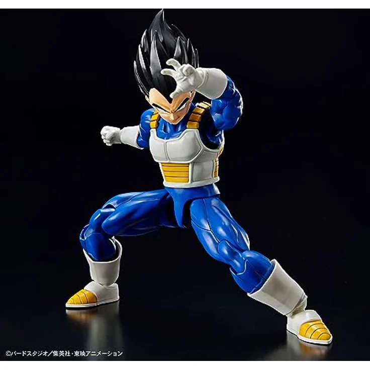 Bandai Dragon Ball Figure-rise Standard Vegeta, Modellbausatz mit Muscle Build System PLUS, austauschbaren Gesichtsausdrücken und Händen – Bild 5