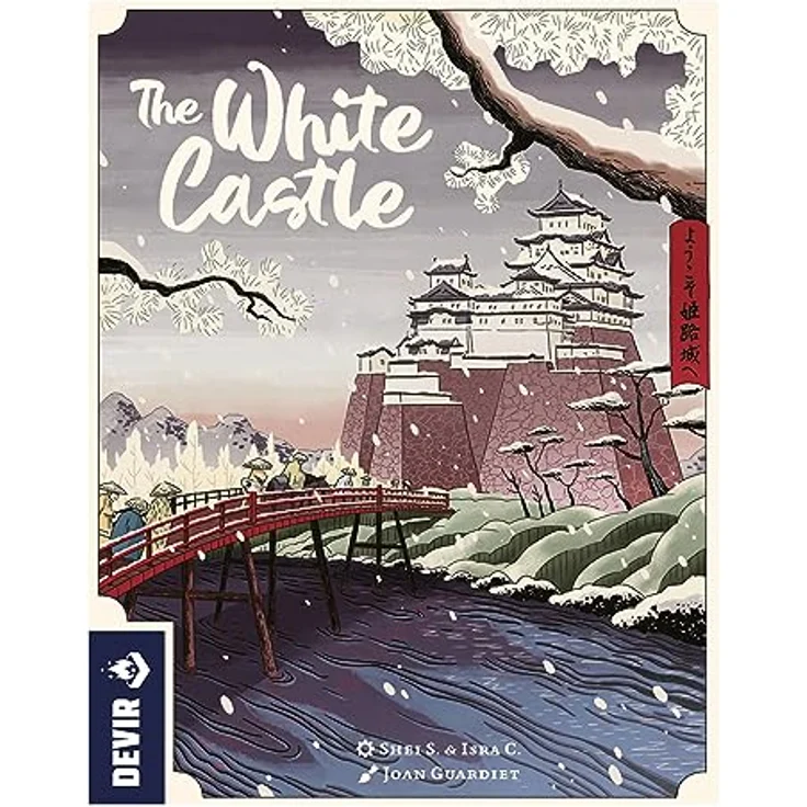 Devir White Castle Brettspiel, strategisches Spiel zur Machtkämpfen im Japan der Edo-Zeit, mehrfarbig – Bild 2