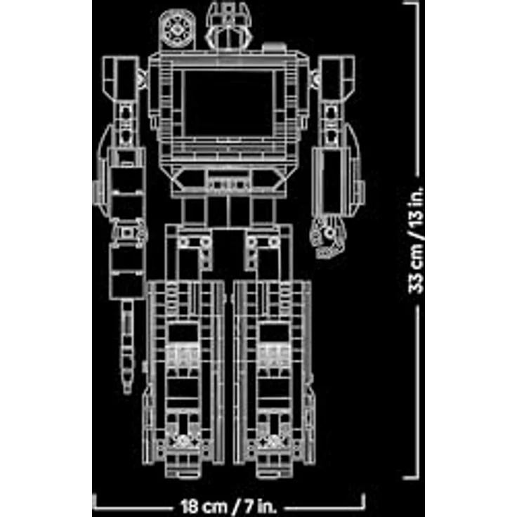 LEGO Icons 10358 Transformers: Soundwave Bausatz, 1.505 Teile, Mehrfarbig, ab 18 Jahren – Bild 7