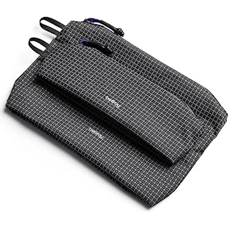 Bellroy Lite Pouch Duo, Federmäppchen und Tasche in Arcade Gray, wasserabweisend, leicht – Bild 5