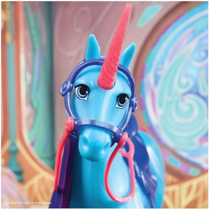 Spin Master Unicorn Academy - Einhorn River, Sammelfigur mit glitterigem Horn und buntem Pferdeschweif, inspiriert von der Netflix-Serie – Bild 7