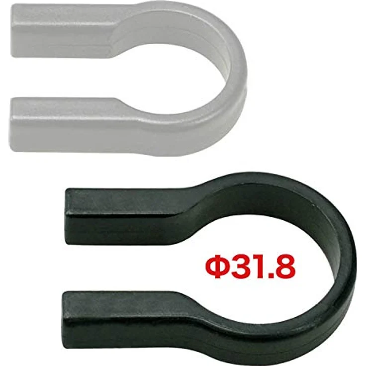 KLICKfix Oversize-Lenkeradapter schwarz für Ø 31,8mm – Bild 3