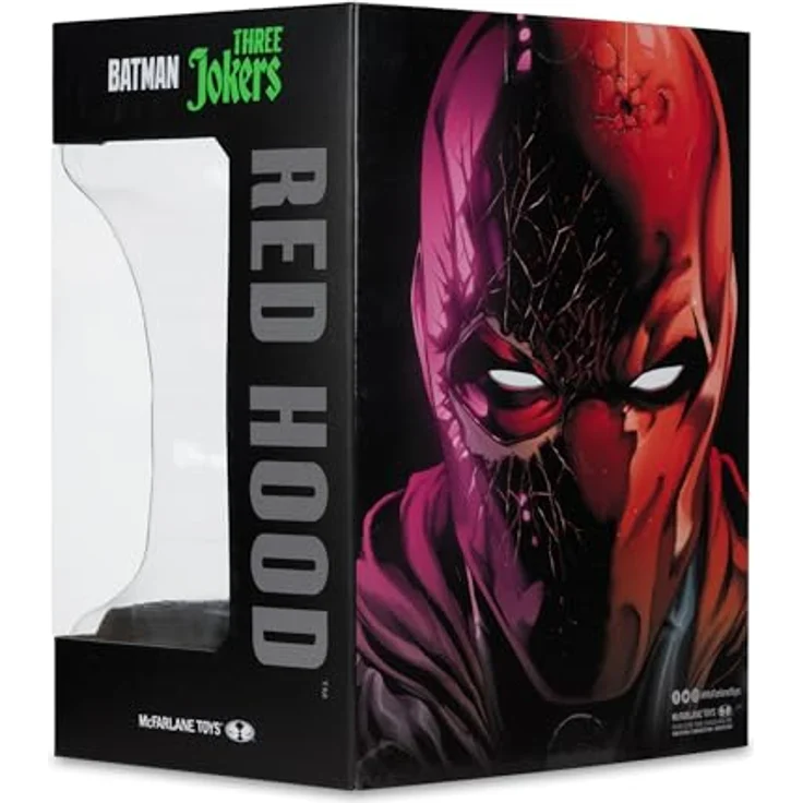 McFarlane Toys DC Direct Prop-Replik 1/3 Red Hood Cowl, Batman: Three Jokers, 17,78 cm mit Display-Ständer – Bild 9