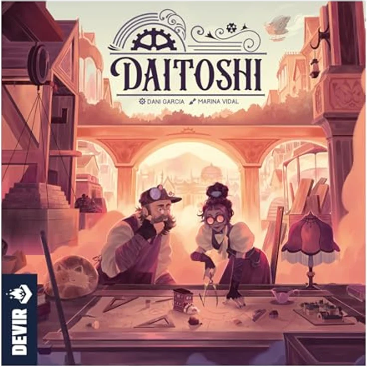 Devir Daitoshi, Strategie-Brettspiel für 2-4 Spieler, Englisch – Bild 2
