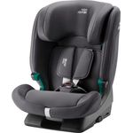 Britax Römer Kindersitz EVOLVAFIX, mit ISOFIX, für Kinder von 76-150 cm (i-Size), 15 Monate - 12 Jahre, Midnight Grey