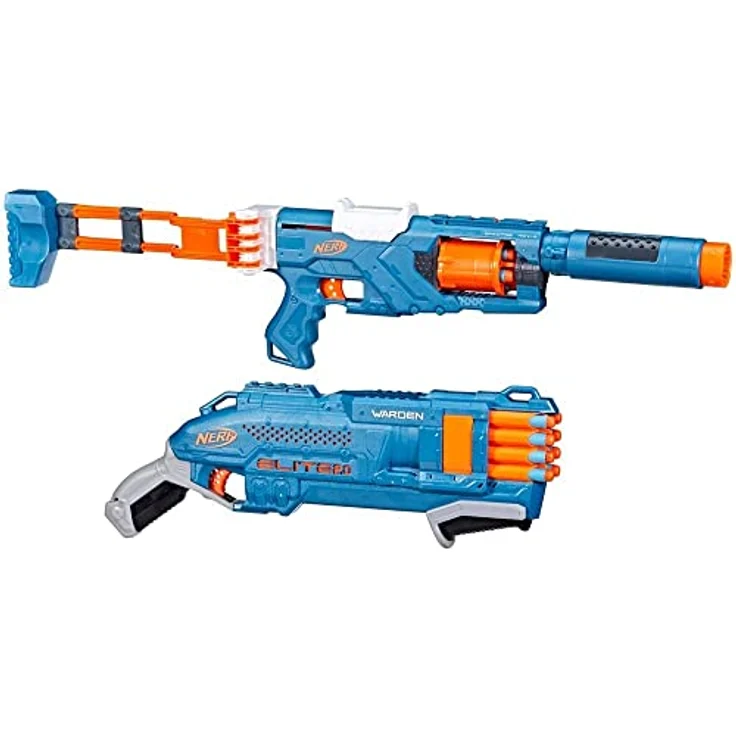Hasbro Double Defense Pack, Blaster Set mit 2 Nerf Elite 2.0 Blastern und 40 Darts – Bild 1