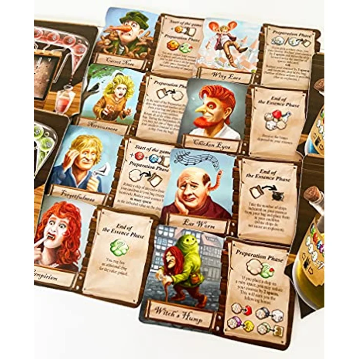 Schmidt The Quacks of Quedlinburg: The Alchemists Expansion, Brettspiel für 2-5 Spieler, ab 10 Jahren, 45 Minuten Spielzeit, englische Version – Bild 5