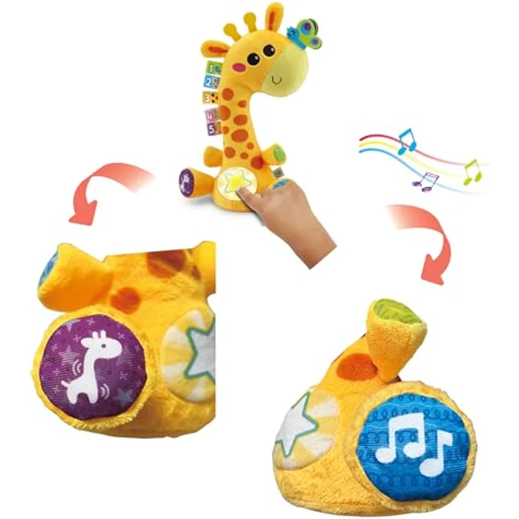 Vtech® Tanz-mit-mir-Giraffe, Lernspielzeug mit Sound und rhythmischen Bewegungen, inkl. Demobatterien – Bild 2