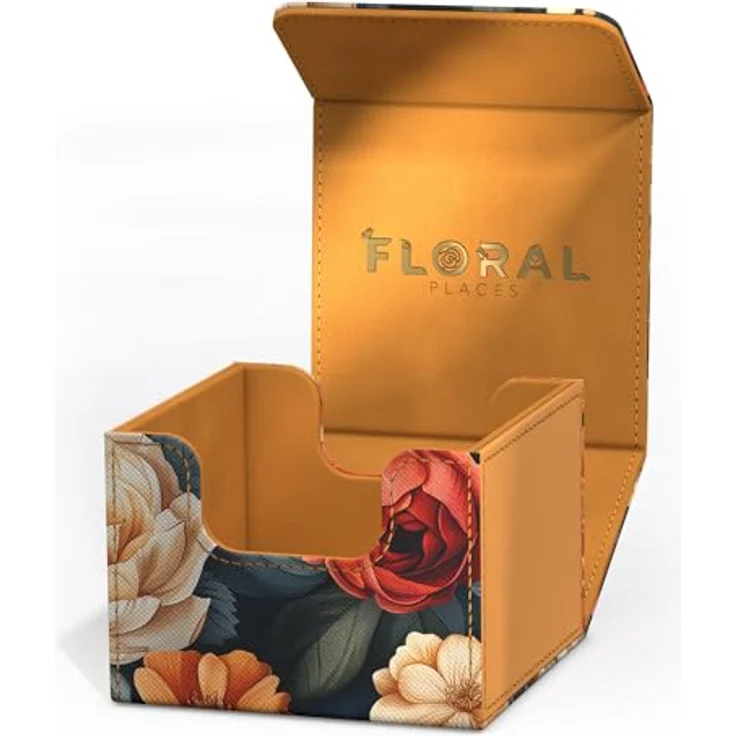 Ultimate Guard Sidewinder 133+ Xenoskin, premium Deck-Box für Sammelkarten im Design "Floral Places III" - Secret Garden, mit starkem Magnetverschluss und hochwertigem Mikrofaser-Innenfutter – Bild 5