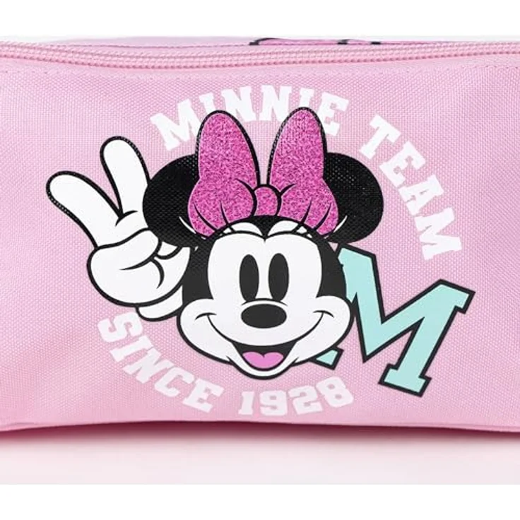 Cerda Disney Minnie Iridescent Federmäppchen, praktisches Schul- und Freizeitaccessoire für Stifte und Utensilien – Bild 3