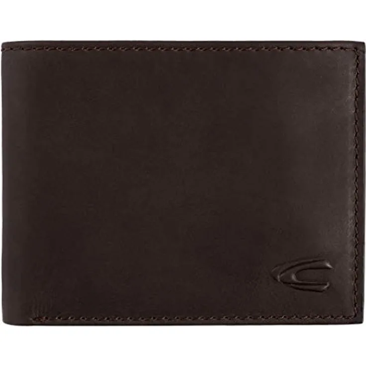 camel active Thai Herren Geldbörse RFID Querformat Leder Mittelgroß Braun