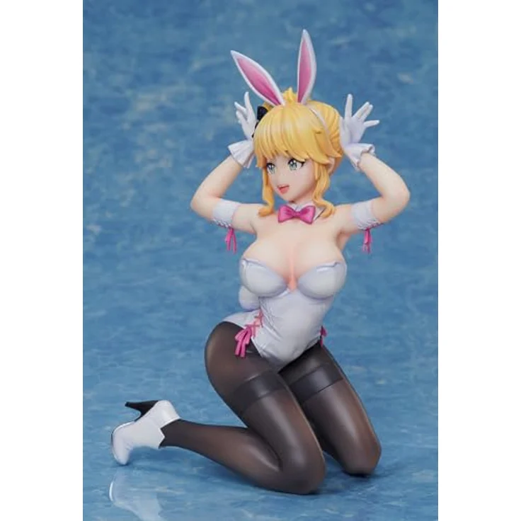 FREEing Dolphin Wave: Kiri Izumi (White Bunny Ver.) 1:6 PVC Figur, ca. 20 cm hoch mit Schmetterlings-Haar-Accessoire und geschnürtem Hasenanzug – Bild 3