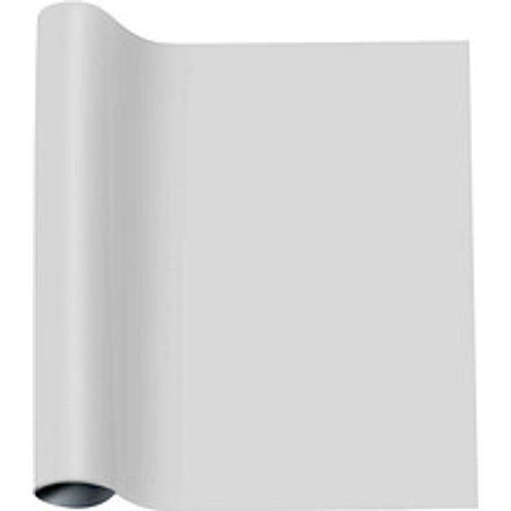 plottiX Wandtattoo-Folie weiß 31,5 cm x 1,0 m, selbstklebend und wiederablösbar für kreative Designs