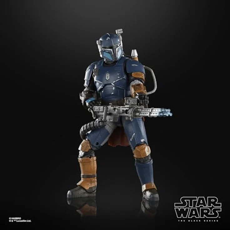 Star Wars The Black Series Paz Vizsla, Deluxe Action-Figur (15 cm) mit 29 Bewegungspunkten und Blaster-Zubehör zu Star Wars: The Mandalorian – Bild 5