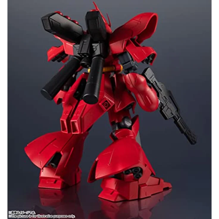 Bandai Tamashii Nations Gundam Mobile Suit MSN-04 Sazabi Figur, 15.5 cm, rot – Bild 3
