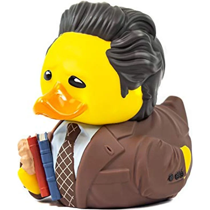 TUBBZ Ross Geller, Collectible Vinyl Rubber Duck Figure, 9 cm hoch, offizielle Friends Box-Ausgabe, detailreich und mit Display-Box – Bild 1