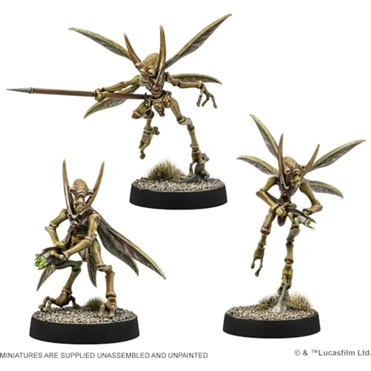 Atomic Mass Games Star Wars: Legion – Geonosian Warriors, Einheit-Erweiterung für 2 Spieler, ab 14 Jahren, Mehrsprachig, 120-180 Minuten Spielzeit – Bild 4