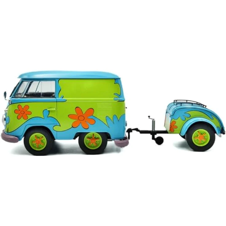 Solido 1:18 Kool Kombi Ghosthunters Machine, detailreiches Spielzeugauto aus Die-cast-Material, lizenziertes Ghost-Themenmotiv – Bild 3