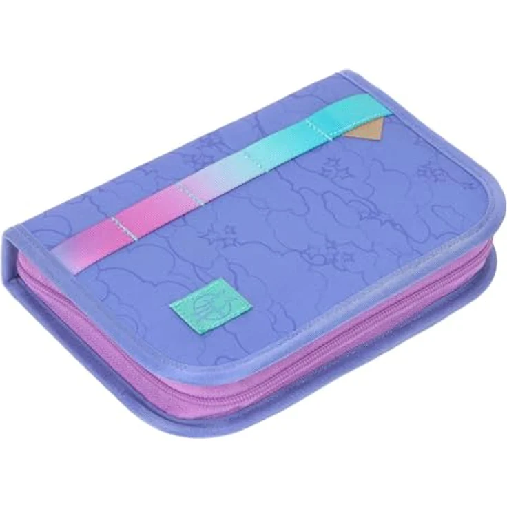 LÄSSIG Schulranzen Set 7-teilig, mit Regenhülle Light Unique, großes Hauptfach, lilac violett – Bild 5