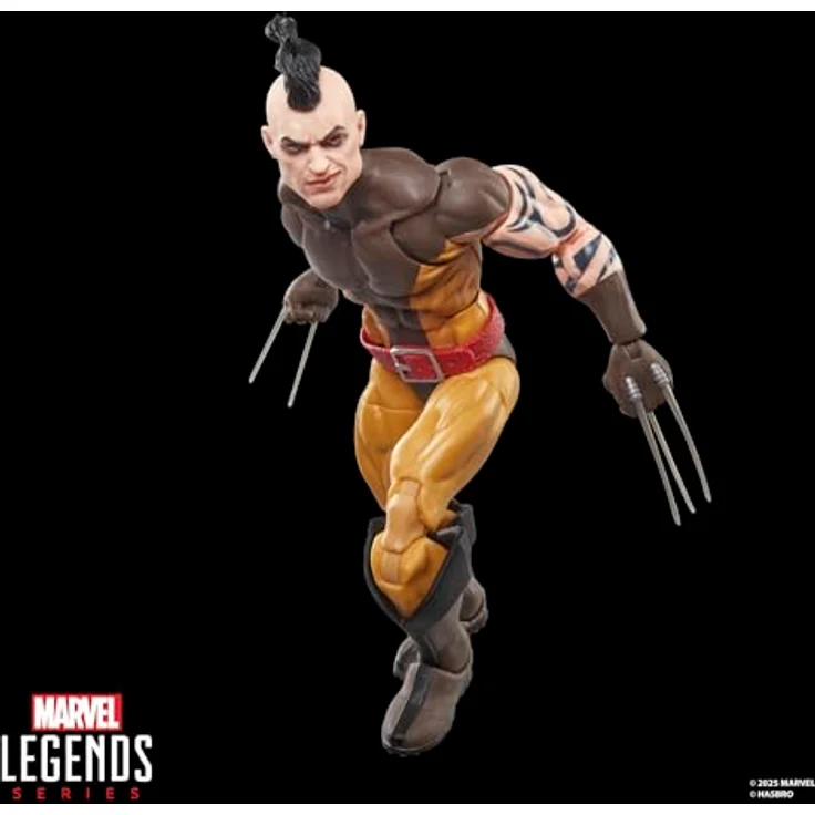 Marvel Legends Series Daken (Wolverine) Avengers Action-Figur, 15 cm, schwarz mit 4 Zubehörteilen und mehr als 20 Bewegungspunkten – Bild 5
