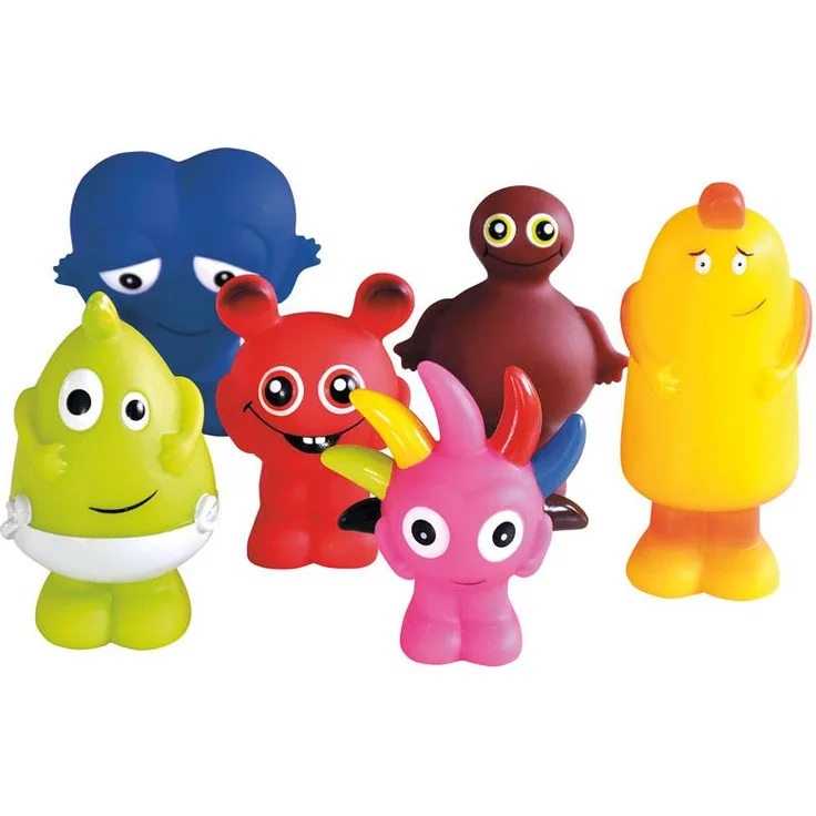 Teddykompaniet Babblarna, Sammelfiguren aus Kunststoff, gemischte Farben, ca. 8 cm, BPA-frei, für 0-3 Jahre