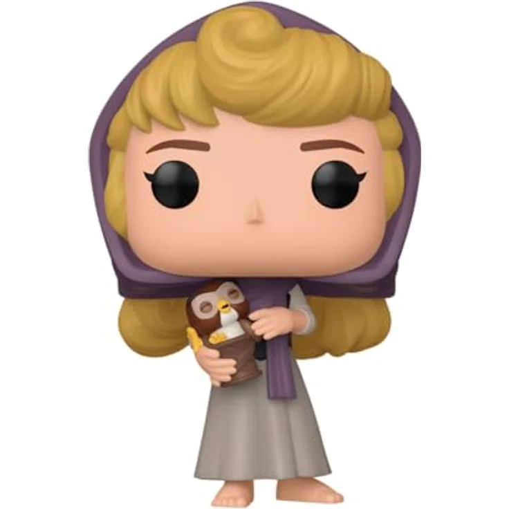 Funko POP! Disney: Sleeping Beauty 65th Anniversary - Aurora mit Owl - Vinyl-Sammelfigur - Geschenkidee - Offizielle Handelswaren - Movies Fans – Bild 2