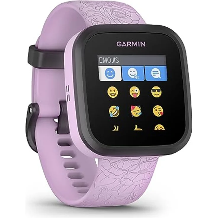 Garmin Bounce Flieder/ Schwarz Smartwatch – Bild 10