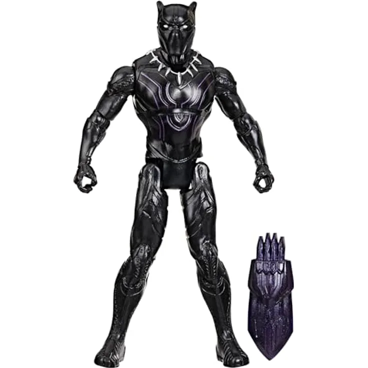 AVENGERS Marvel Avengers VenomVersus Anti-Venom Black Panther Figur, 10 cm bewegliche Action-Figur mit Accessoire, kompatibel mit Epic World of Action Serie