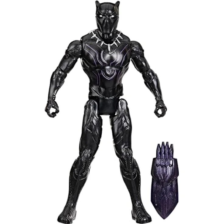 AVENGERS Marvel Avengers VenomVersus Anti-Venom Black Panther Figur, 10 cm bewegliche Action-Figur mit Accessoire, kompatibel mit Epic World of Action Serie – Bild 1