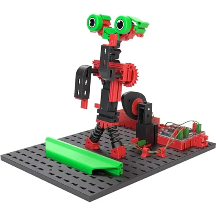 fischertechnik 569021 Smart Robots Pro – Programmierbarer Roboter-Bausatz für Kinder, 12 Modelle, ab 8 Jahren – Bild 4