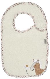 Sterntaler® Lätzchen Pferd Sunny, saugfähiges Frottee mit Druckknopfverschluss, 2-fach verstellbar