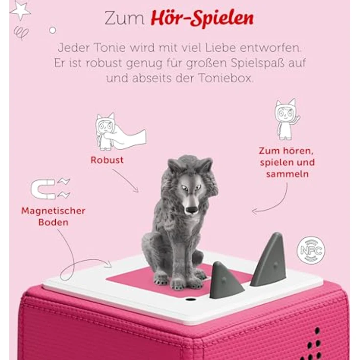 tonies Hörspielfigur Peter und der Wolf - Peter und der Wolf, klassische Musik mit Daniel Hope, sinfonisches Märchen - Preisvergleich – Bild 3
