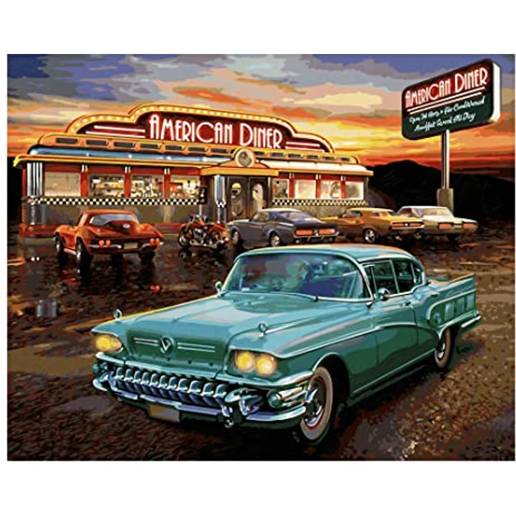MNZ - American Diner 40x50 – Bild 3