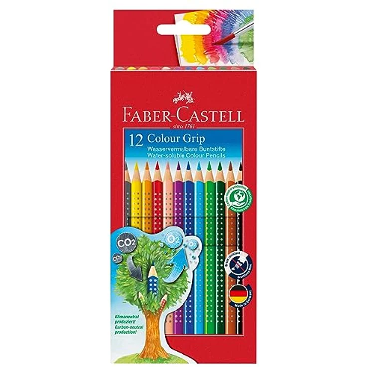 Faber-Castell 205072 - Stifte Set mit Filzstiften und Buntstiften, 22-teilig, für Kinder und Erwachsene – Bild 4