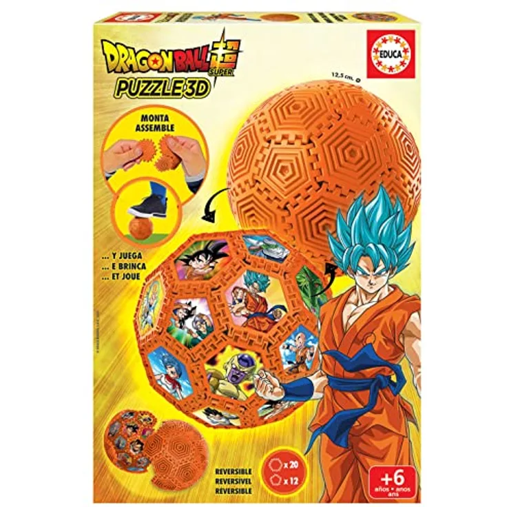 EDUCA BORRAS 19371 Dragon Ball 3D Puzzle, Verschieden