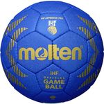 Molten Handball HA5000-B, IHF Approved Pro, optimiert für Harzgebrauch, sehr weich (schwarz)