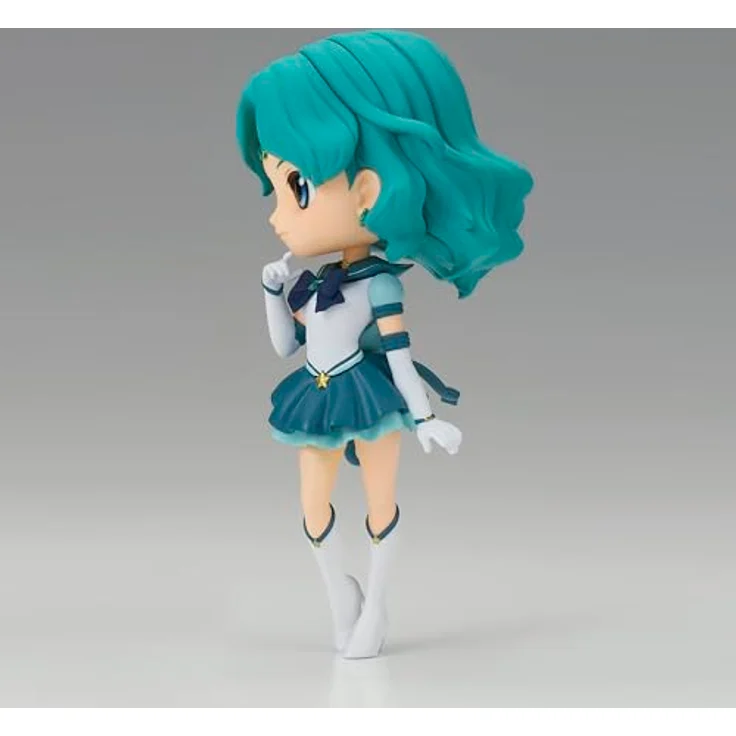 Banpresto Figur Q Posket Eternal Sailor Neptune Pretty Guardian Sailor Moon Cosmos The Movie (Ver.B) 14 cm BP88799P Mehrfarbig, PVC Figur mit umweltfreundlicher Verpackung - Banpresto – Bild 2