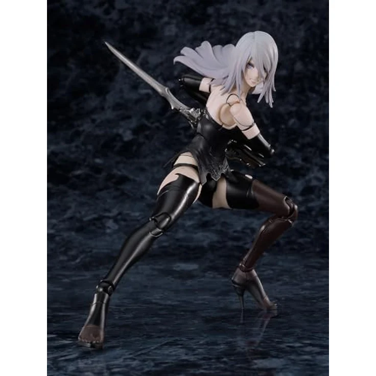 Max Factory Figma NieR Automata Ver1.1a A2 Actionfigur, vorbemalt, 6,3 Zoll, mit speziellem Sockel, Nicht maßstabsgetreu – Bild 4